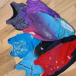 Gymnastics Leotards Assortrd